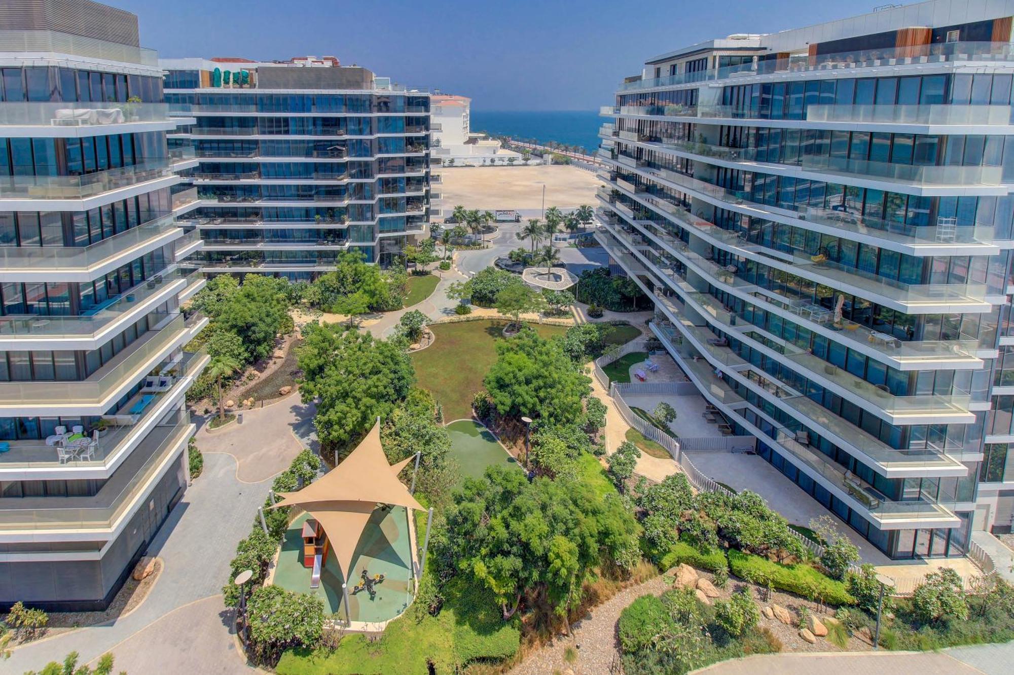 Luxe Getaways Royal Amwaj Palm Jumeirah Resort Apartment Holiday Home Dubai Bagian luar foto