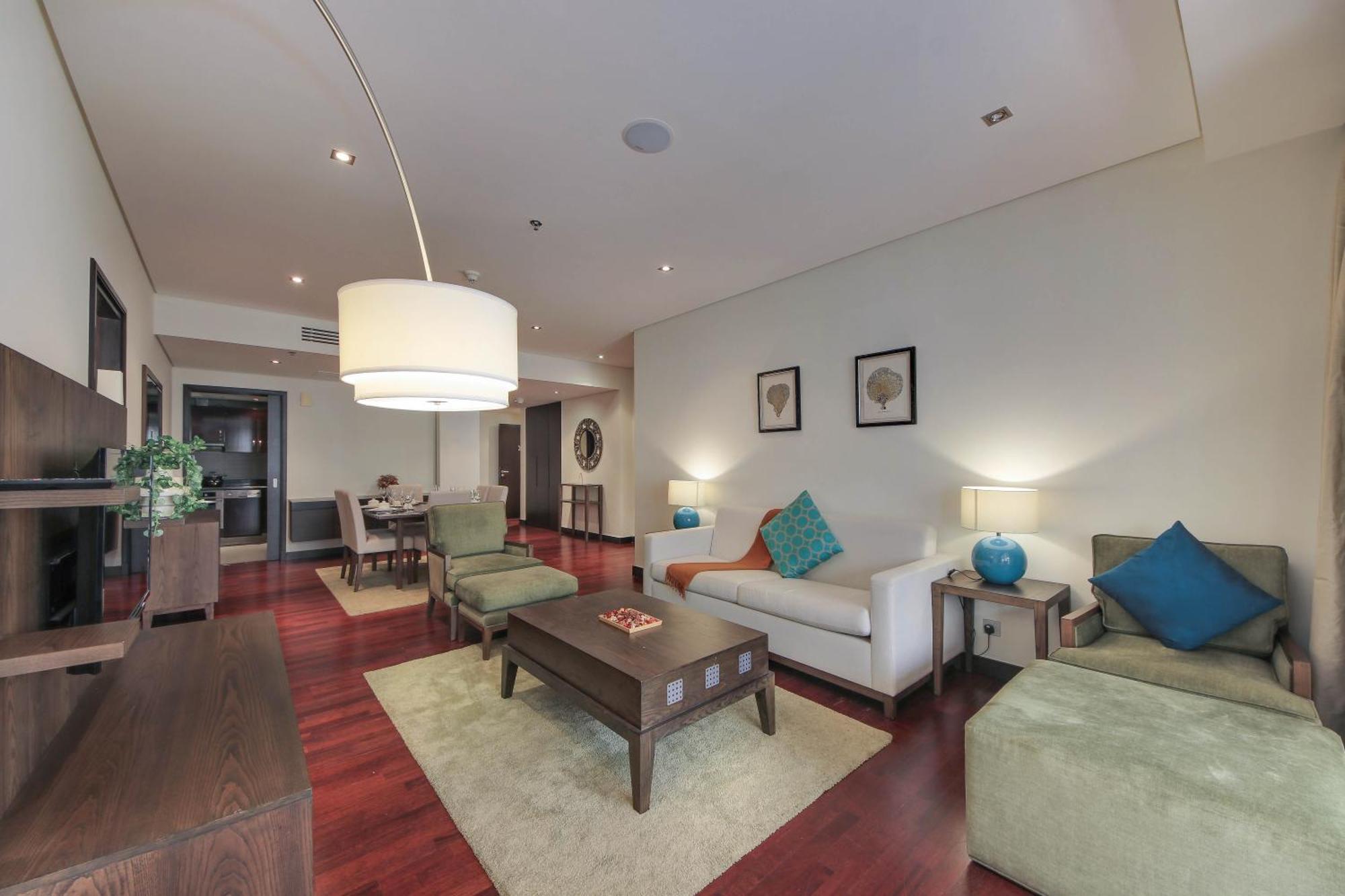 Luxe Getaways Royal Amwaj Palm Jumeirah Resort Apartment Holiday Home Dubai Ruang foto