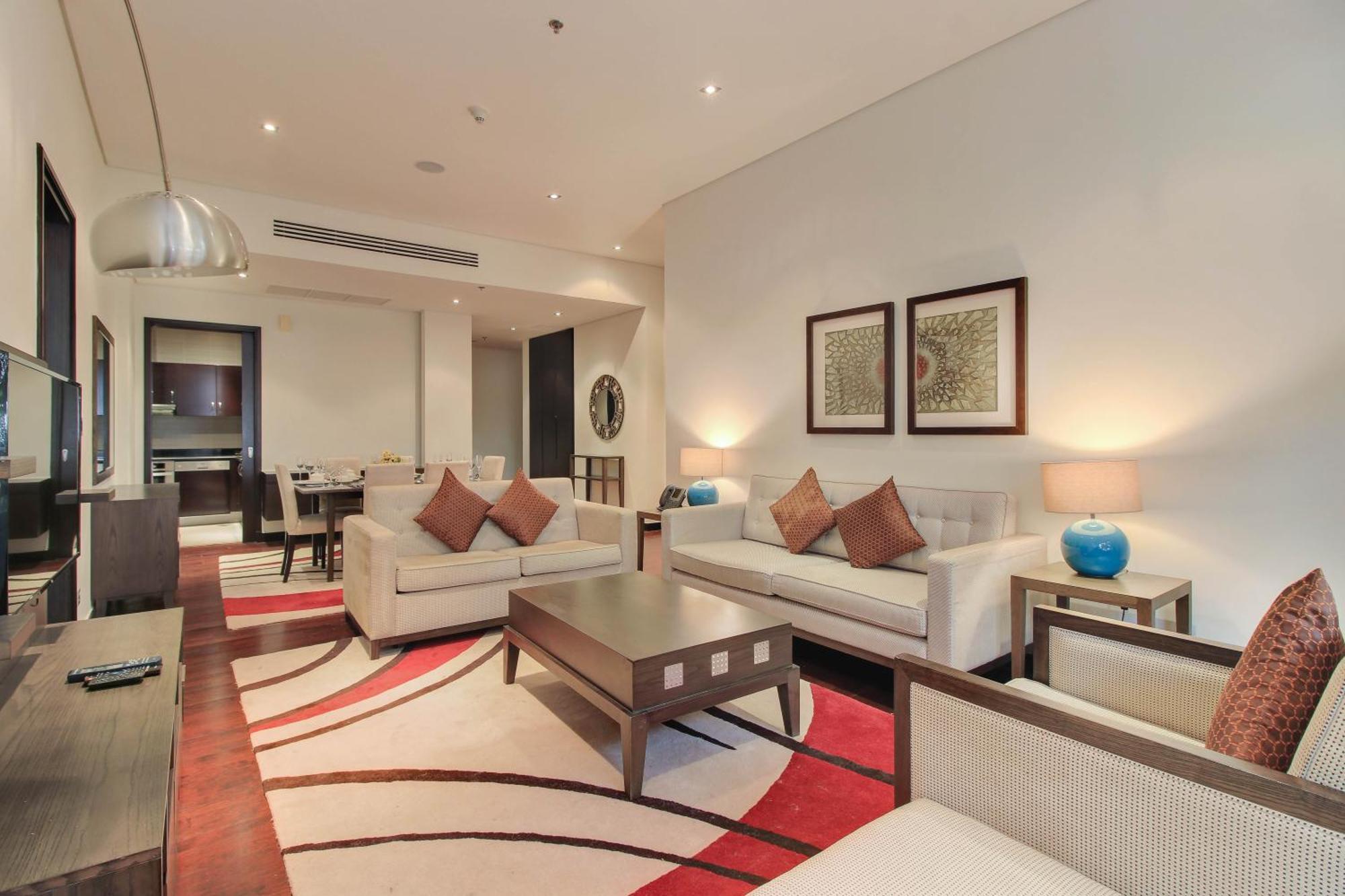 Luxe Getaways Royal Amwaj Palm Jumeirah Resort Apartment Holiday Home Dubai Bagian luar foto