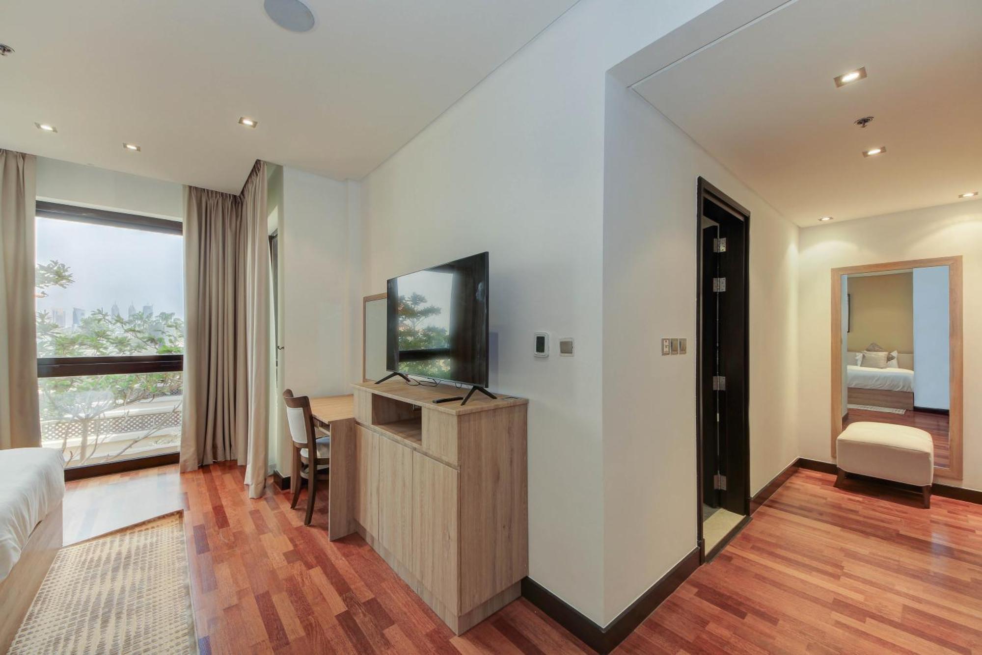 Luxe Getaways Royal Amwaj Palm Jumeirah Resort Apartment Holiday Home Dubai Bagian luar foto