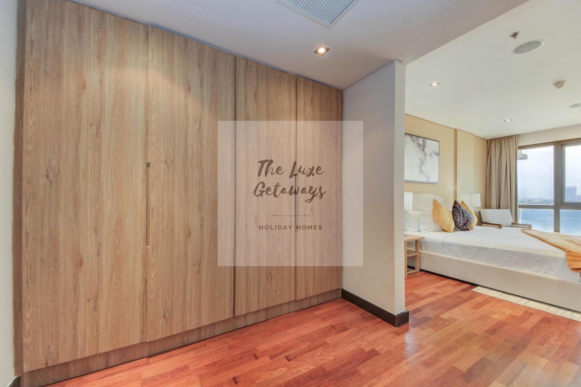Luxe Getaways Royal Amwaj Palm Jumeirah Resort Apartment Holiday Home Dubai Bagian luar foto