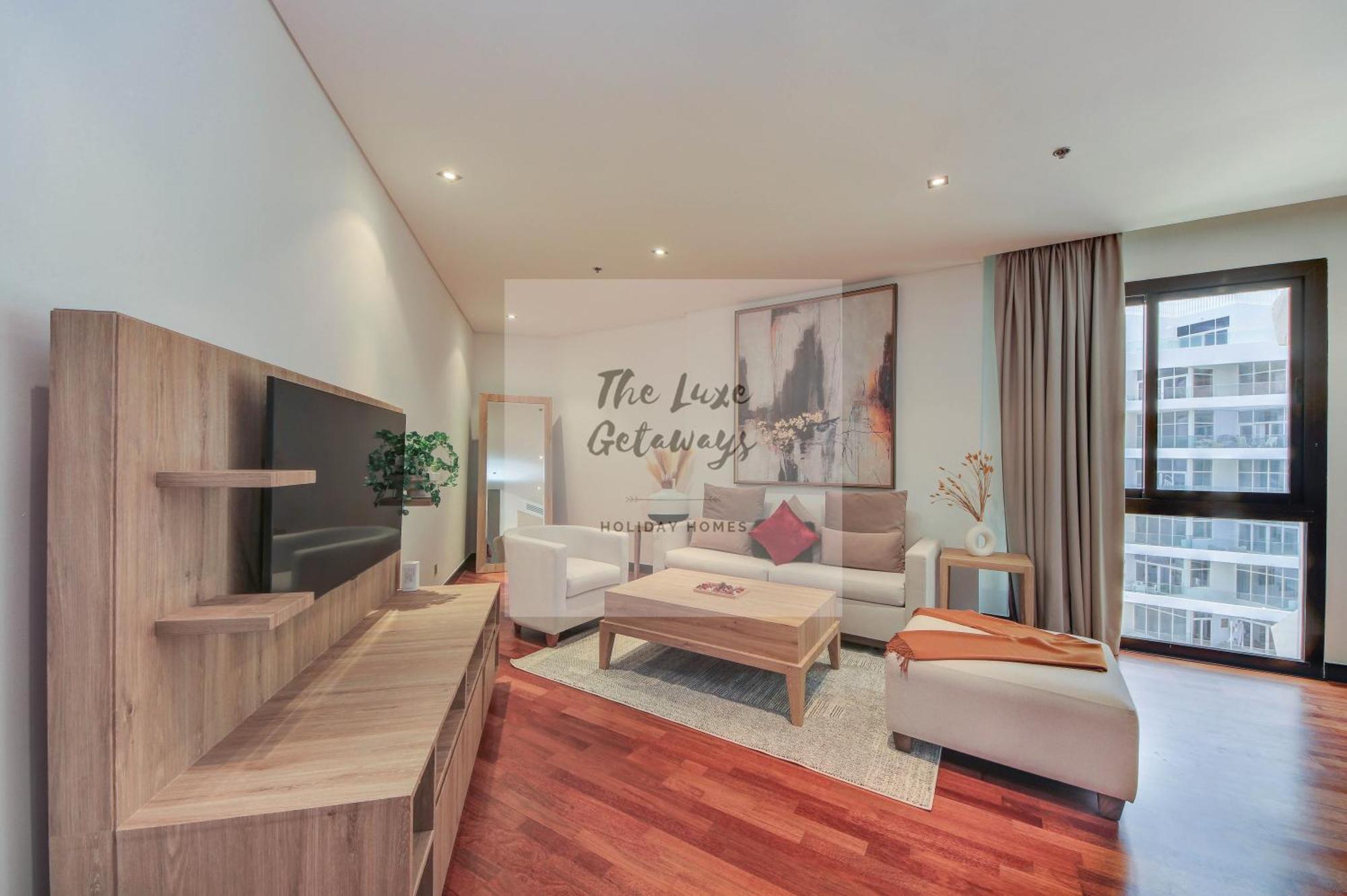 Luxe Getaways Royal Amwaj Palm Jumeirah Resort Apartment Holiday Home Dubai Bagian luar foto